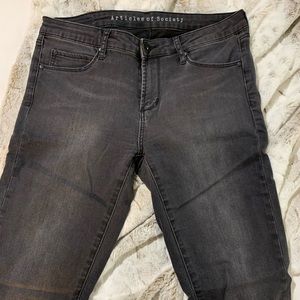 Articles of Society grey skinny jeans size 29